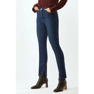 NWT Women's Ecru Willshire Zip Ankle Skinny Jeans